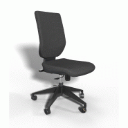 Siège de bureau Tertio avec système contact permanent - Sokoa - Noir, Non_0