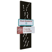 Entrée de ville Venise - Hauteur 2720 mm - Largeur 600 mm - Structure en acier_2