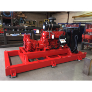 Motopompe industrielle diesel pour irrigation et applications incendie