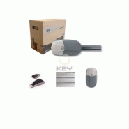 Kit motorisation pour porte de garage kvip10er / pour porte sectionnelle / avec bouton-poussoir / maximum 13 m2