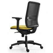 Taski - Chaise de bureau ergonomique avec dossier en résille et support lombaire réglable_2