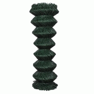 Vidaxl clôture à mailles losangées acier 1,25x15 m vert 140345_2