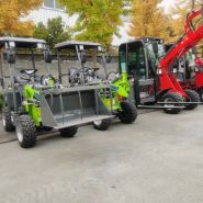 Mini-chargeuse avec capacité de levage de 500 kg
