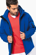 Parka softshell doublée capuche homme - Réf: K650 - Kariban - Respirante et imperméable_2