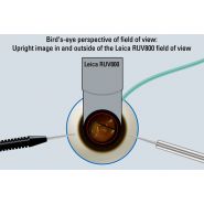 Ruv800 - loupe binoculaire - leica - avec inverseur intégré_2
