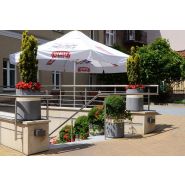 Poubelle publique Genewa Komserwis - 45L - Réf. 003333 - Hauteur 60 cm - 125 kg_2