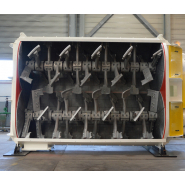 Malaxeur à béton continue par transbordement pour usage minier  3,7m³ à 14m³ - mdt_2