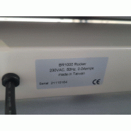 Plateforme à bascule benchblotter BENCHMARK BR1000, vitesse fixe, avec tapis plat_2