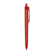 Stylo à bille RPET - plastique recyclé - encre bleue - couleur rouge_2