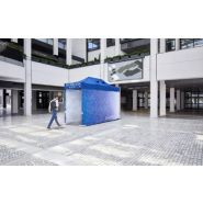 Tunnel de désinfection Mastertent - structure en aluminium, buses en acier inoxydable, faible consommation d'énergie et d'eau_2