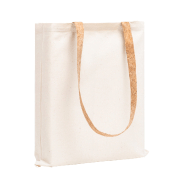 Tote-bag publicitaire - coton 100% - anses longues en liège naturel - 180 g/m²_2