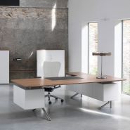 Audience Executive - Bureau de direction - Haworth - Design contemporain avec électrification et multimédia intégrés_2