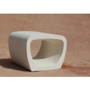 Banc et chaise en béton tubulaire - design minimaliste et écologique - Ciment Green Seal - Réduction CO2_2