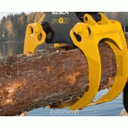 Grappin forestier KESLA proG20 - pour petits grues et traitement du bois_2