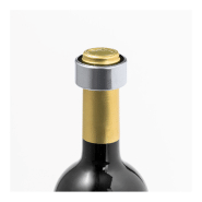 Anti-goutte à vin en acier inoxydable - couleur argentée - 9,2 g_2