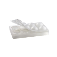 Ø55 mm - Moule en silicone 8 sphères entières Pavoni Italia_2