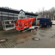 Nacelle araignée LEO21GT - Hauteur 21m - Déport 12m - Capacité 250kg - Motorisation bi-énergie_2