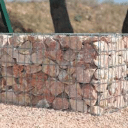 Pierre à gabion - marbre rose 90/150 - pierres décoratives durables pour jardin et gabions_2