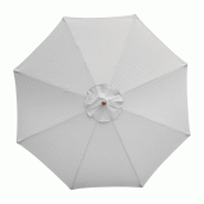 Parasol rond gris Bolero 3m_2
