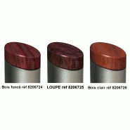 Potelet fixe ellipse - diamètre 90mm - acier peint sur zinc - pommeau aluminium moulé - 10 finitions disponibles_2