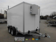 Remorque frigo freiné - HGK 254218 - 21 PF60 Deluxe - HUMBAUR - 2 essieux - PTAC : 2500 Kg - 413 x 167 x H197 cm - Reference - ROADSTERMOTO1V2_2
