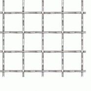 Vidaxl clôture de jardin sertie acier inoxydable 50x50 cm 21x21x2,5 mm 142288_2