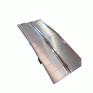 Rampe pliable en aluminium - 153cm x 74cm - Capacité 250kg - Modèle RDP40102_2