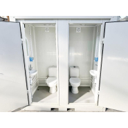 Wc - Solution modulaire haut de gamme - Isolation thermique - Dimensions 120x220x250 cm_2