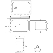 Coffre-fort de sécurité Bran 2 - 4 pênes tournants anti-sciage - serrure double panneton - Thirard_2