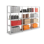 Rayonnage mi-lourd - simple ou double face - différentes dimensions - ABSICES_3