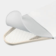 Housse de table à repasser taille D -135 x 45 cm, set complet - Morning Breeze 100% coton avec sous-couche épaisse de 8 mm pour Brabantia D_2