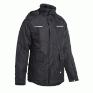 Parka imperméable matelassée et respirante - Taille M, 94-96 cm - Capuche amovible et coutures étanches_2