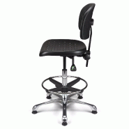 Siège technique polyuréthane asynchrone avec repose-pieds So Campania - Sans option, Avec_2