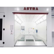 Aire de préparation ASTRA avec système de By-pass Ponçage-Peinturage - éclairage optimal et filtration Viledon_2