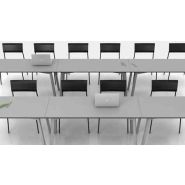 FAST - Table modulable démontable sans outil avec structure pliante et plateau interchangeable_3