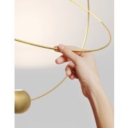 Suspension LED ELARA - Design géométrique inspiré de l'astronomie par Nika Zupanc_2