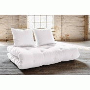 Canapé lit futon Shin Sano - naturel et pin massif - couchage 140x200 cm - design japonais - marque Karup_2