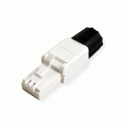 ROLINE Connecteur RJ-45 à confectionner Cat.6A (Classe EA), UTP, blanc_2