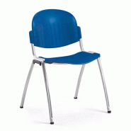 Chaise visiteur polyvalente empilable So Balsamo - P15, Sans, Kit d'accroche AC62_2