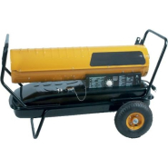 Générateur à chaleur diesel et pétrole - mobile, ventilation directe, thermostat digital et réservoir indicateur de niveau_2