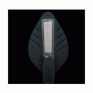 Luminaire d'éclairage public Bhoot - LED 70W - 7480 lm - aluminium - hauteur conseillée 8m - design feuille de hêtre_2