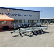 Remorque châssis nu - châssis de remorque - sud ouest remorques  - l 4/6 m x l 2/2m50_2