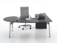 Bureau de direction ROSS Compact XL sur caisson - Deskissimo_2