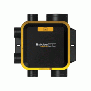 Kit VMC simple flux autoréglable EasyHOME AUTO COMPACT + 3 grilles ColorLINE - Aldes - 11026036_2