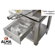 Machine robuste pour produire des pâtes fraîches avec différentes formes disponibles