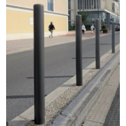 Potelet fixe Carrefour - Tube acier ø 60 à 168 mm - Finition galvanisée ou peinte_2