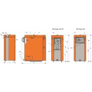 Série eco easy - chaudières à bois - self climat morvan - p.u boi 25 à 45 kw