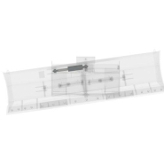 Lame tiltdozer LTD - Inclinable hydraulique ±25° - Oscillation hydraulique ±8° - Arête de coupe HB 400_2