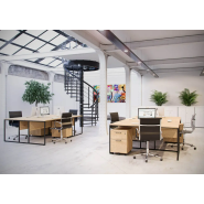 Bureau droit ergonomique et fonctionnel pour espace professionnel_2