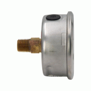 G2538R, Manomètre, 63 mm Face, Raccordement centre arrière, Bain de glycérine, 1000 bar pression maximale_2